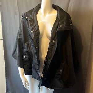 Calvin Klein Black Cape Modern Elegance